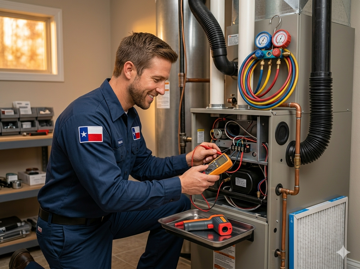 Heating system installation